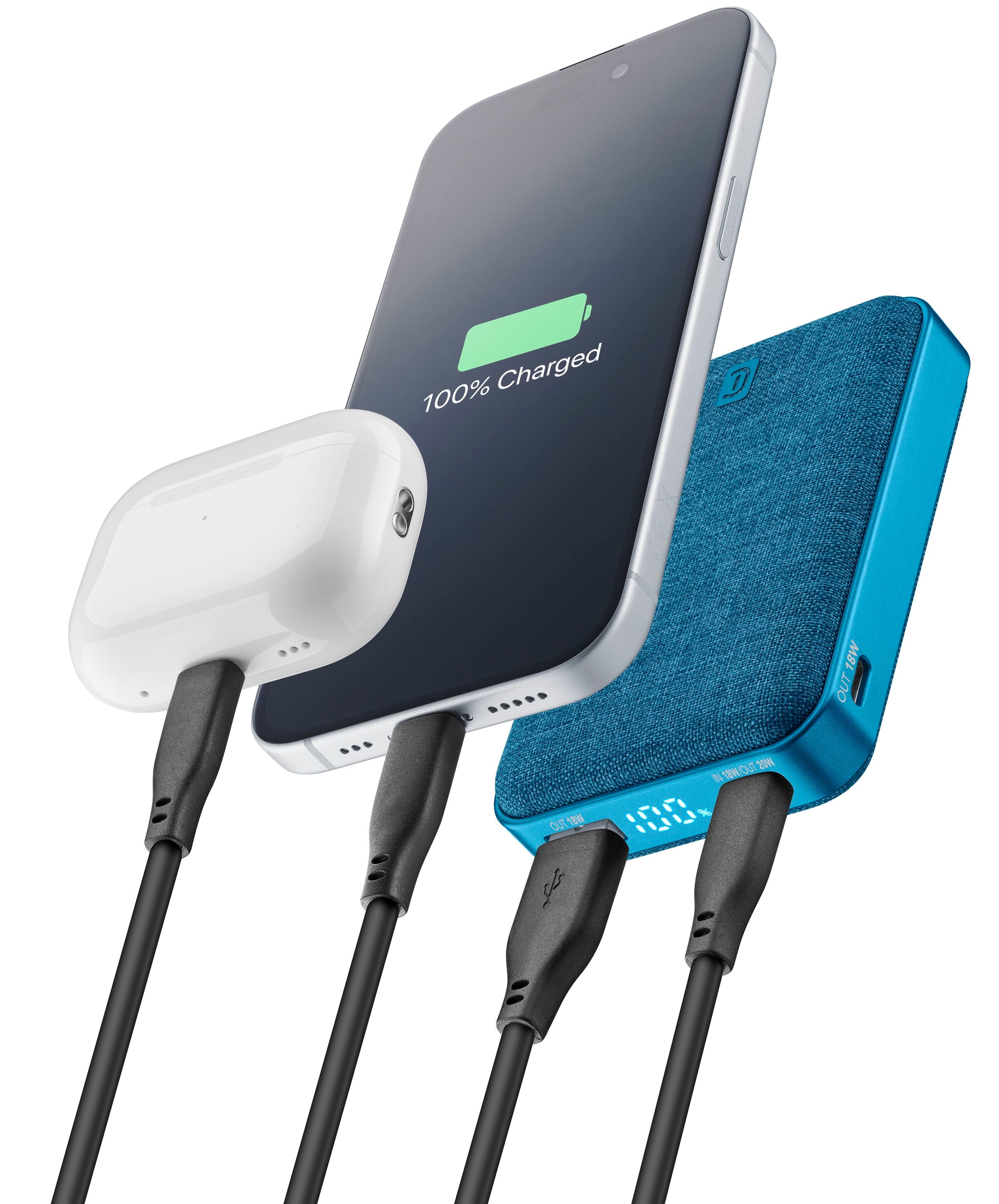 POWERBANK CELLULAR LINE PBGLAM10000PDB