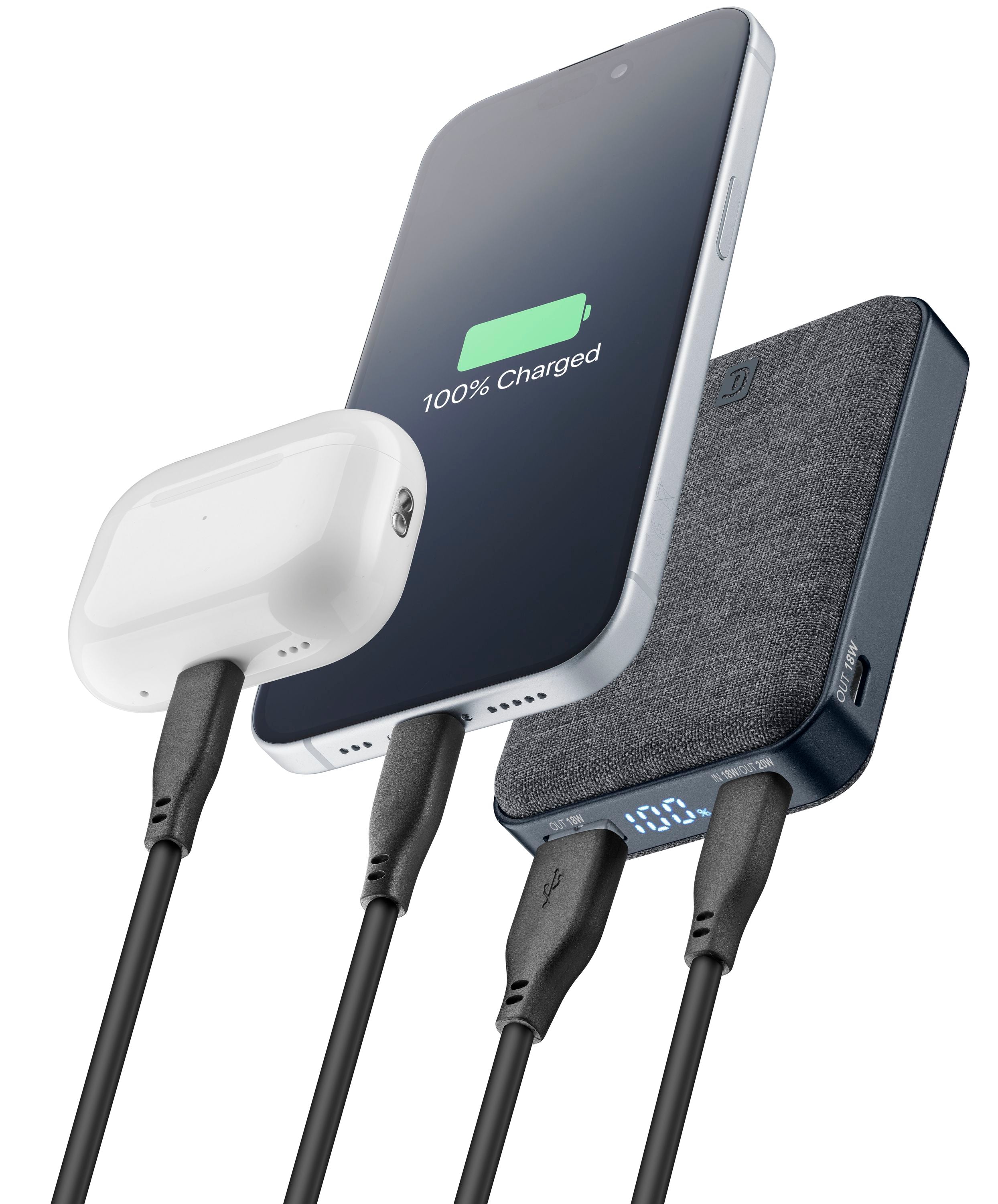 POWERBANK CELLULAR LINE PBGLAM10000PDK