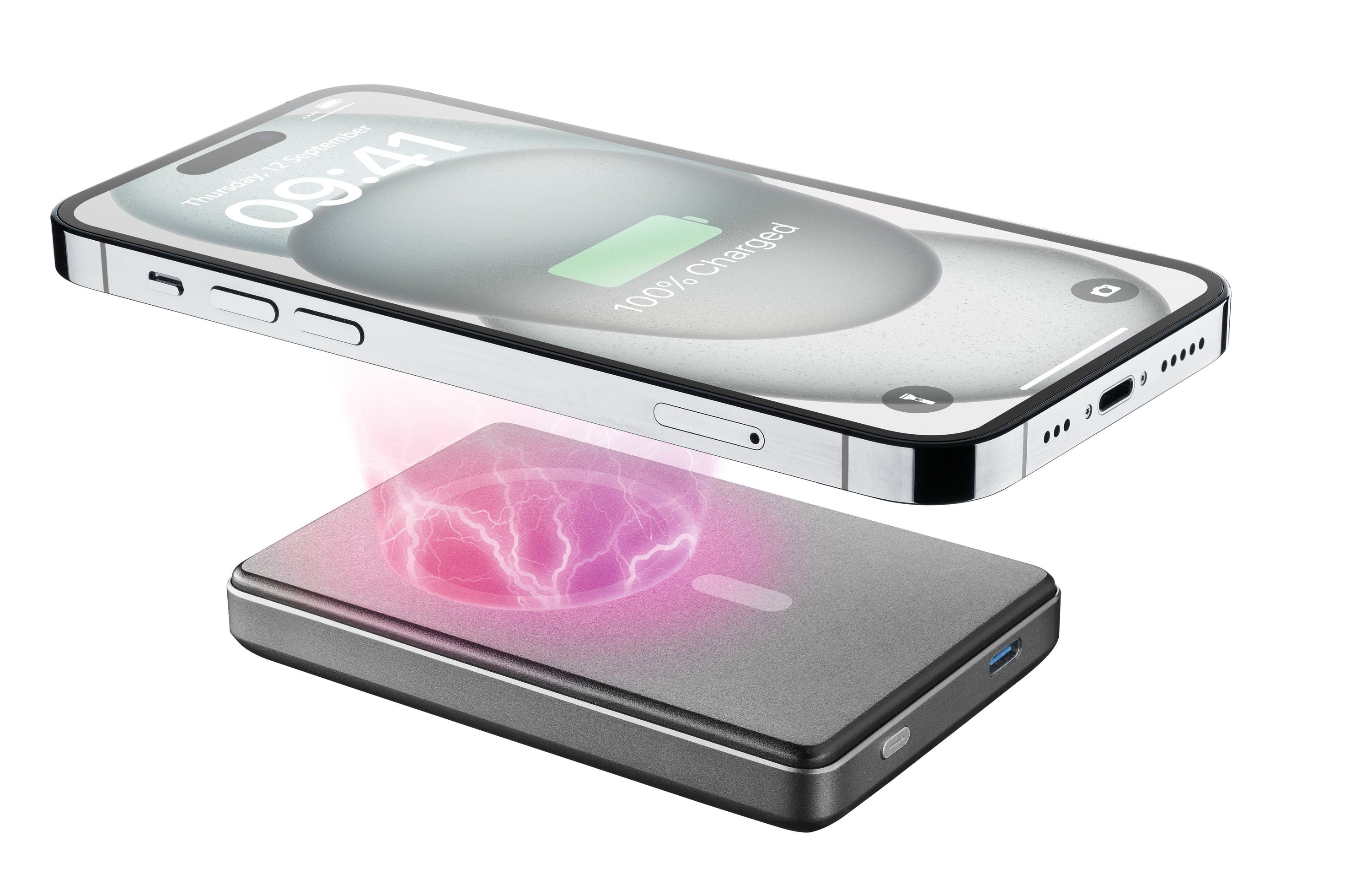POWERBANK CELLULAR LINE PBMAGSLIM10000WIRD