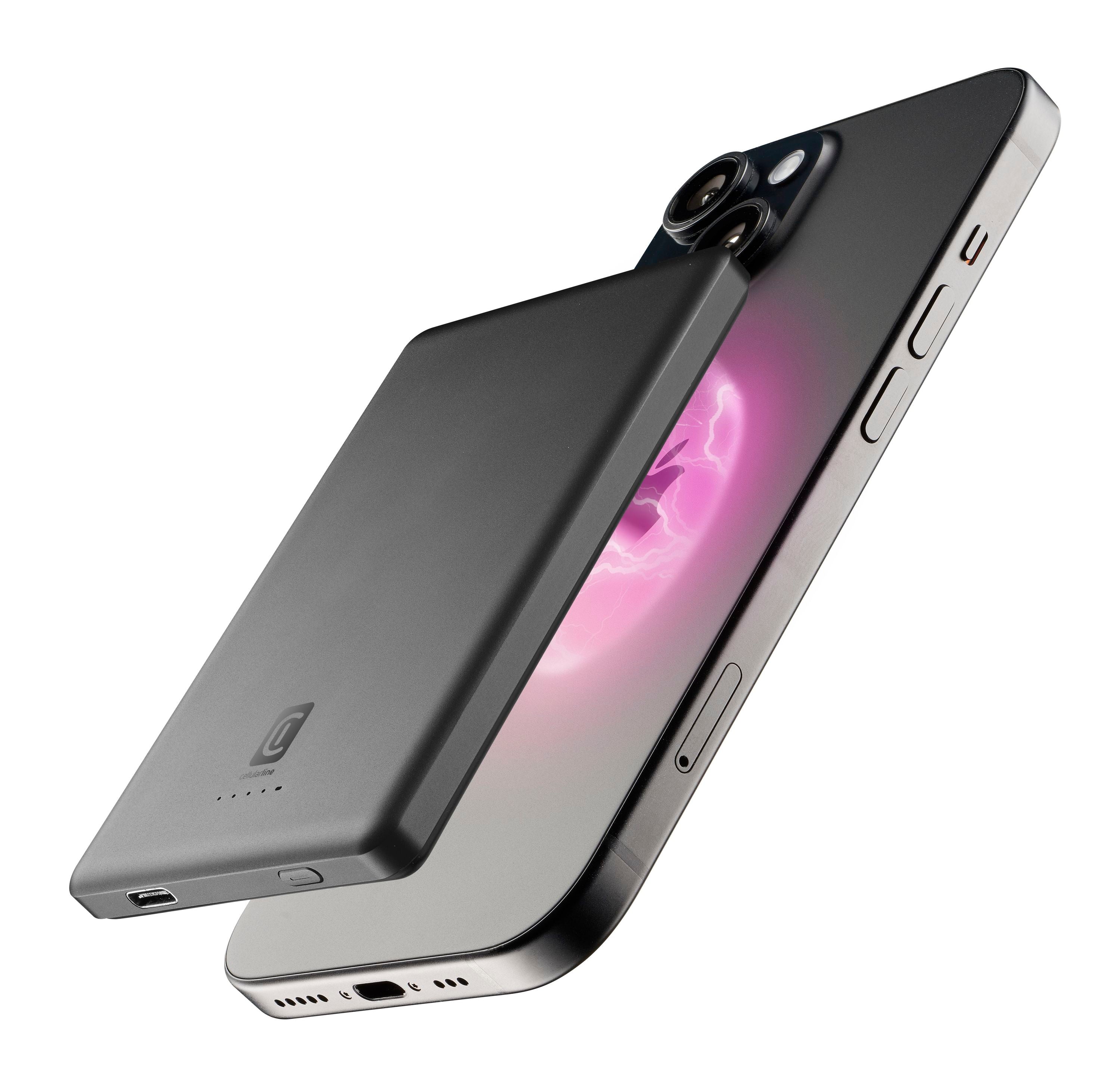 POWERBANK CELLULAR LINE PBMAGSLIM5000WIRD