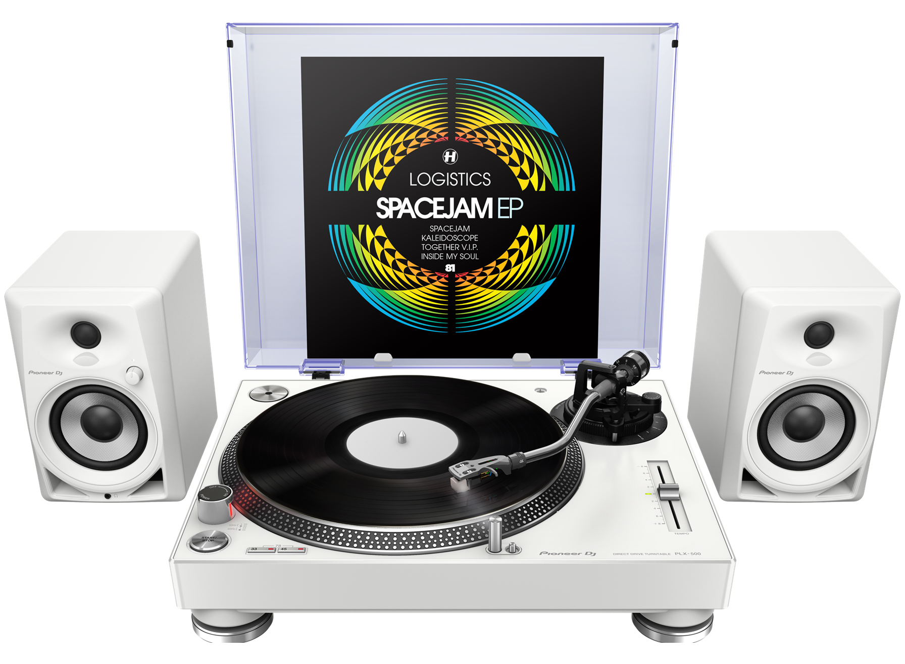 TURNTABLE PIONEER DJ PLX-500-W