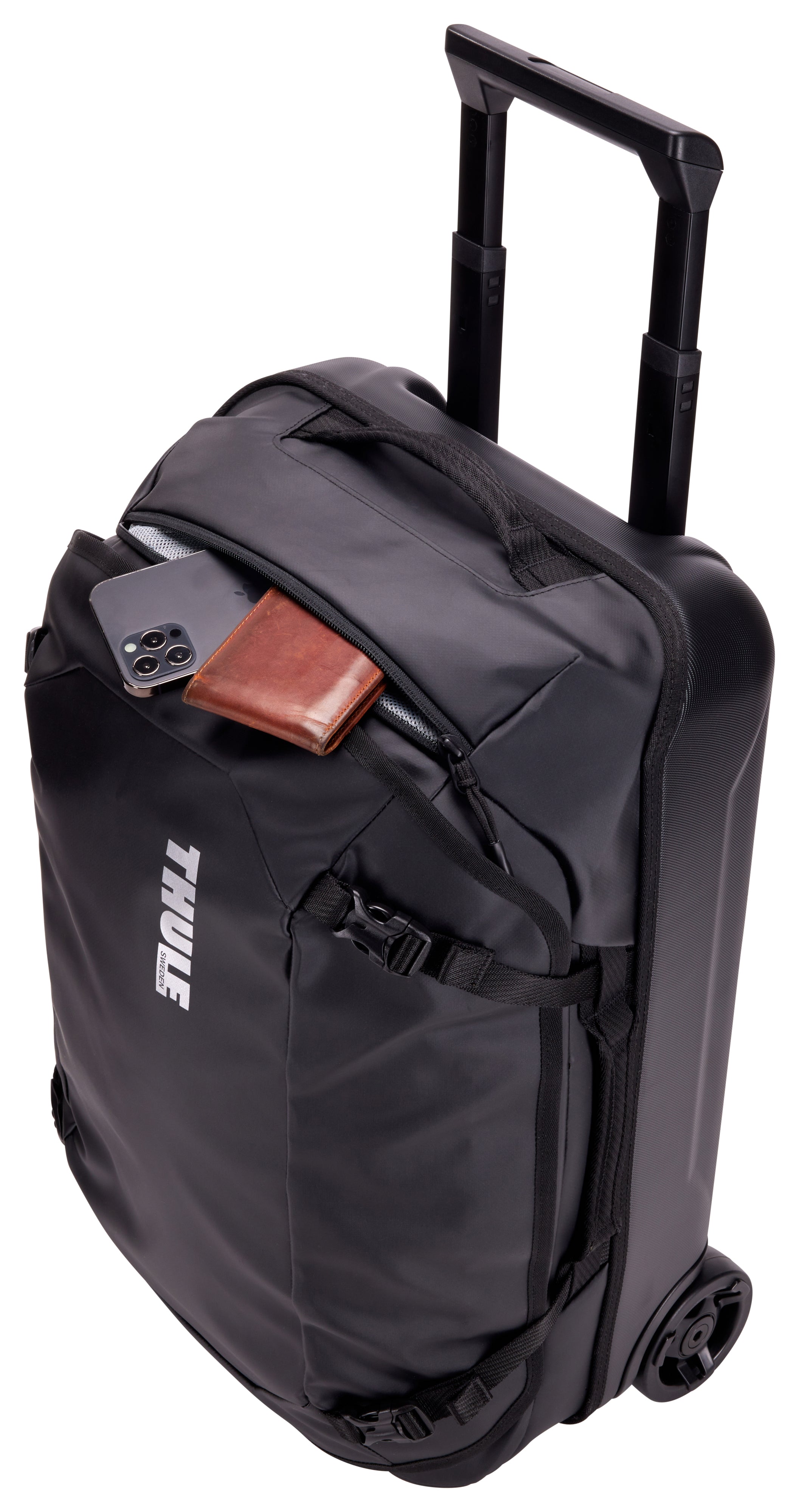 CARRY ON WHEELED DUFFEL SUITCASE THULE TCCO222 BLACK
