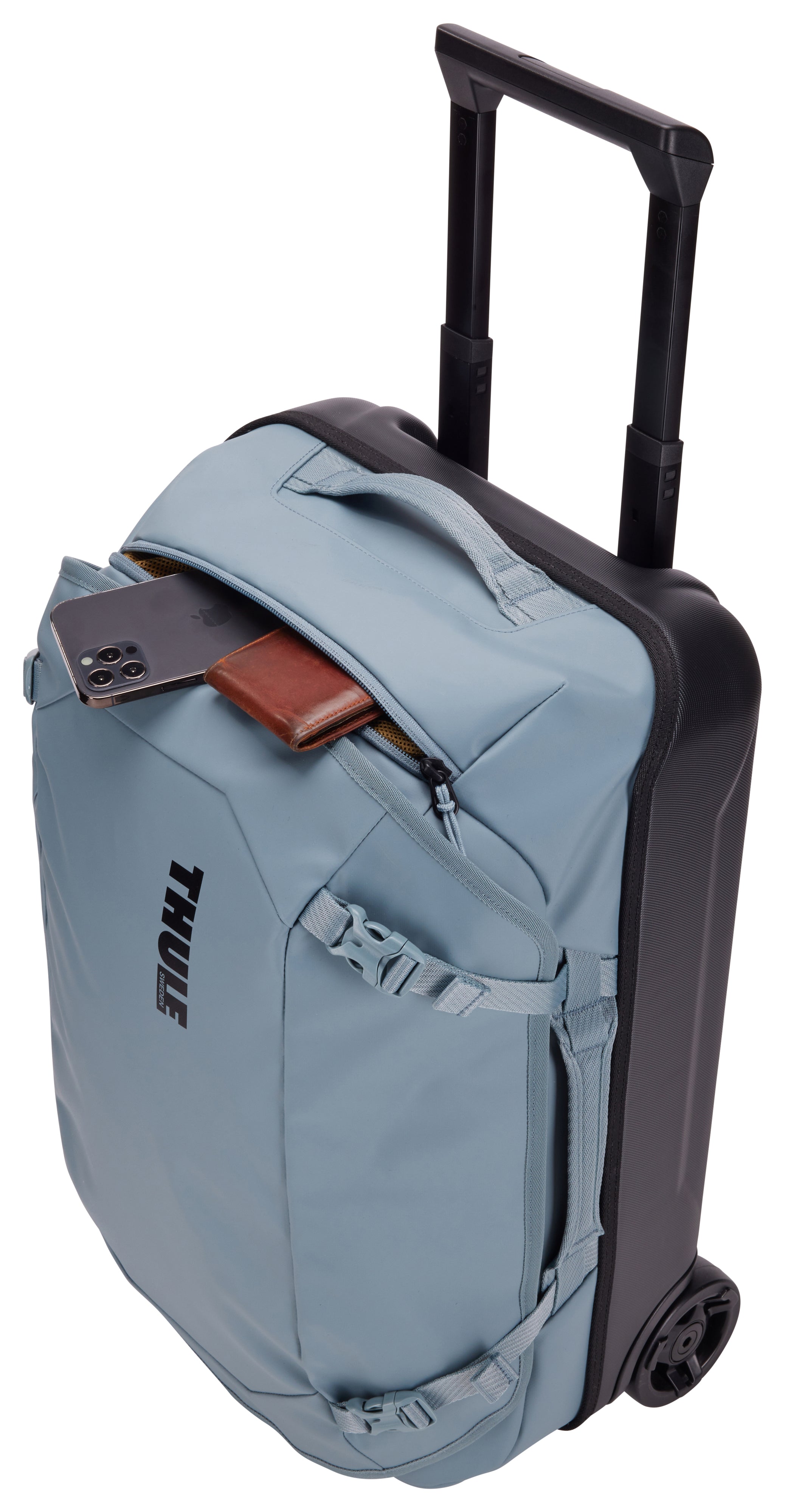 CARRY ON WHEELED DUFFEL SUITCASE THULE TCCO222 POND GRAY