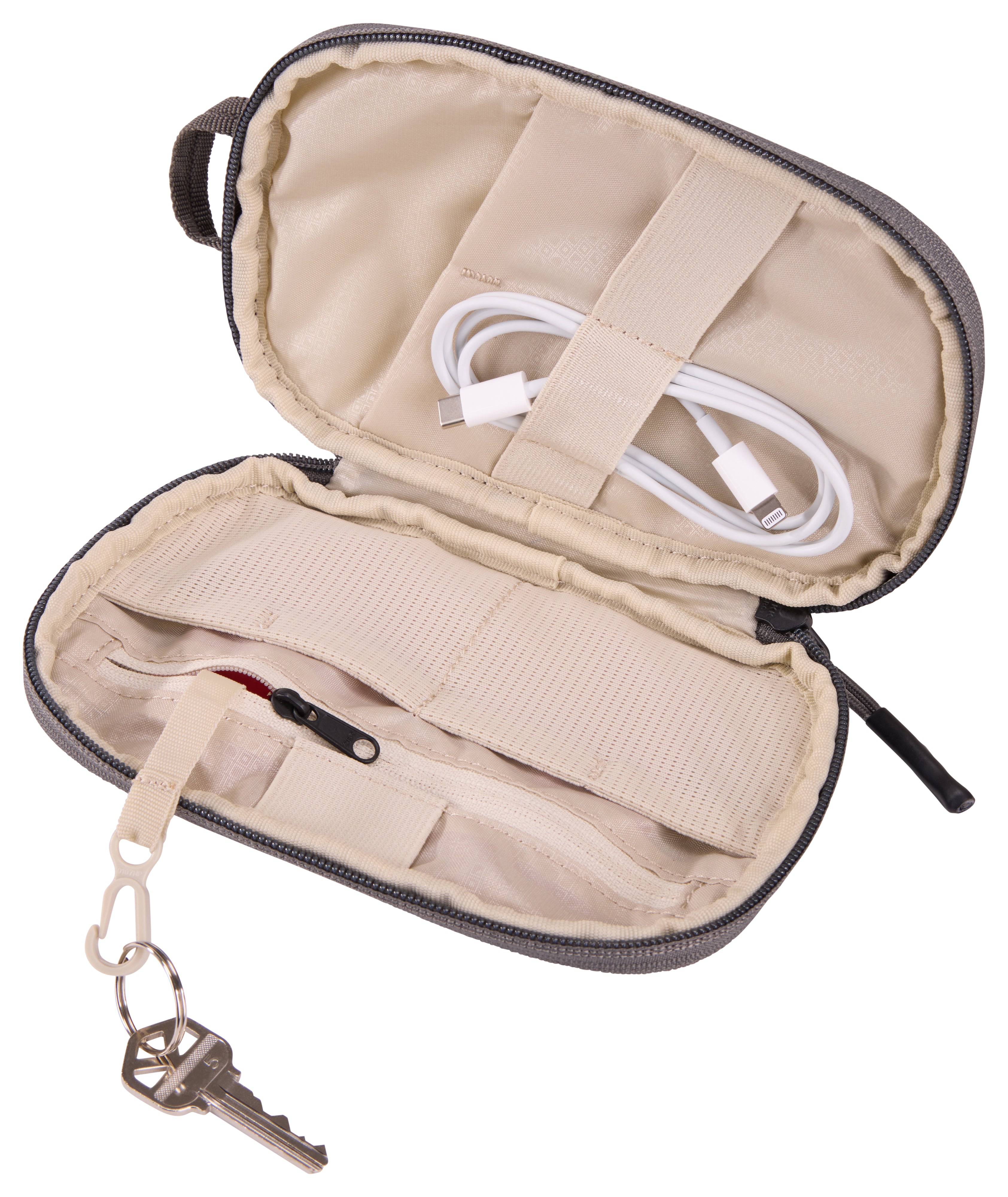 ELECTRONICS ORGANIZER BAG THULE TSPW400 VETIVER GRAY