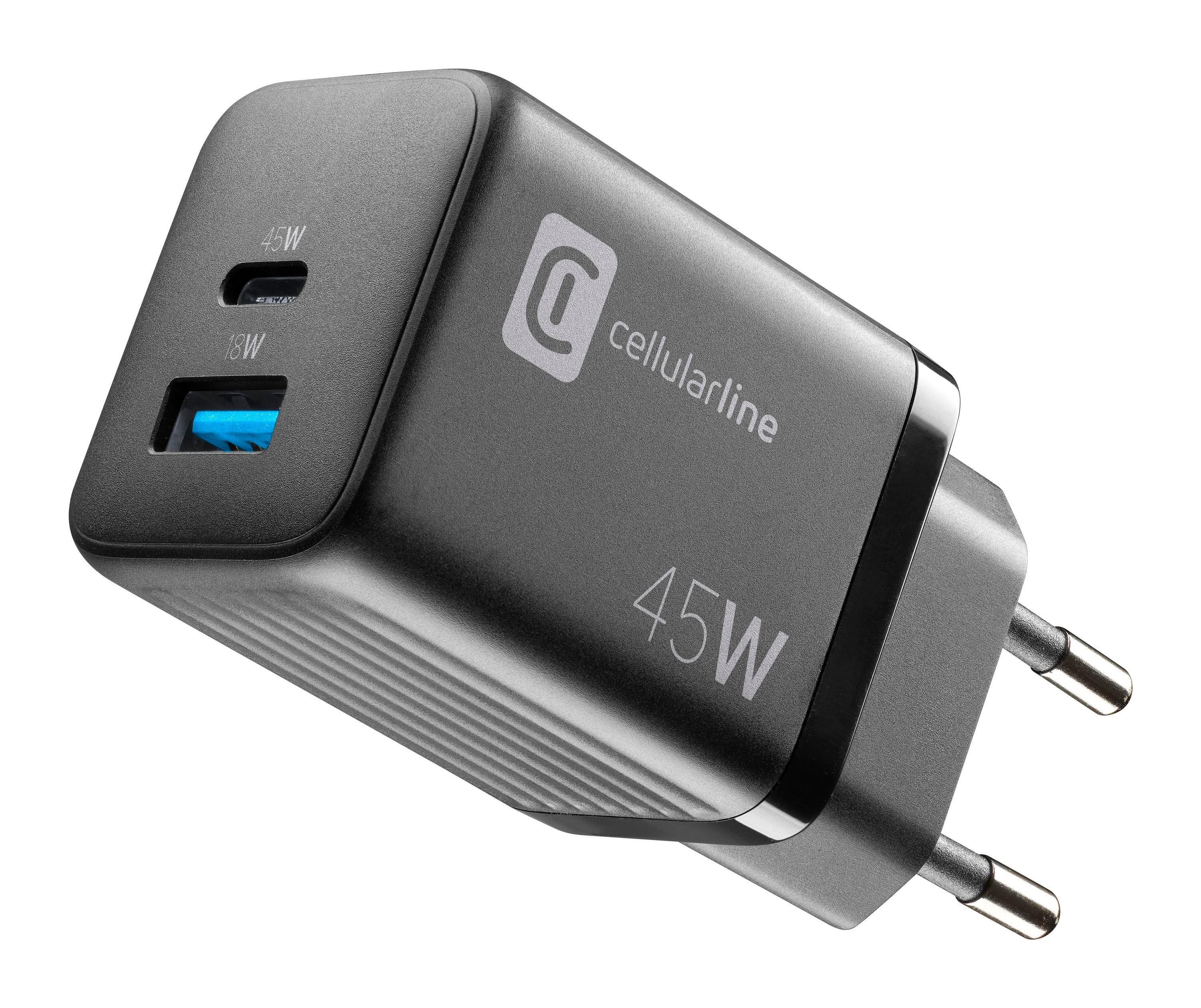 CHARGER CELLULAR LINE ACHUSBGAN2PD45WK