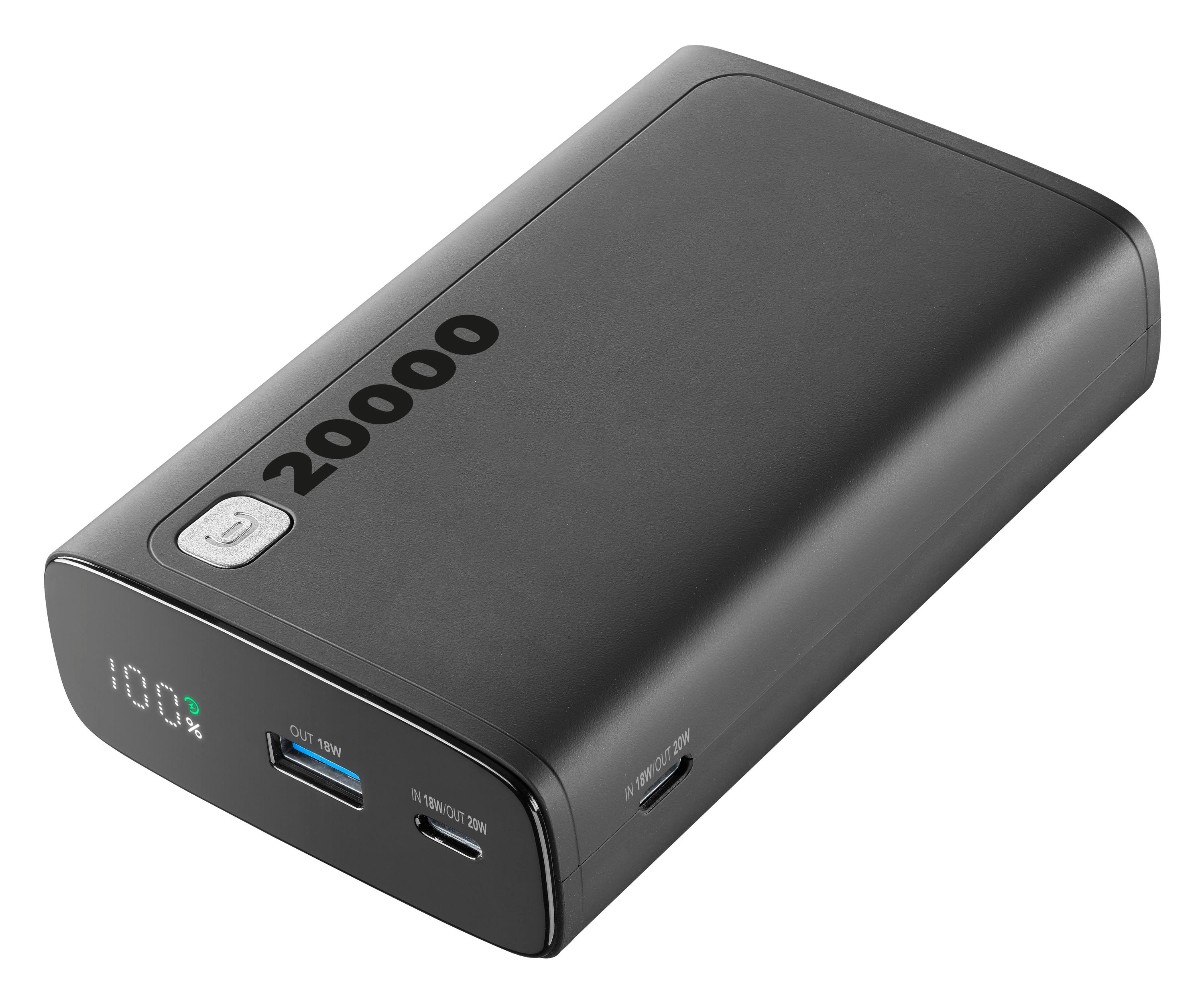 POWERBANK CELLULAR LINE PBDISPL01PD20000K